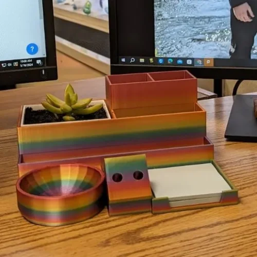 Desktop Organizer with Planter